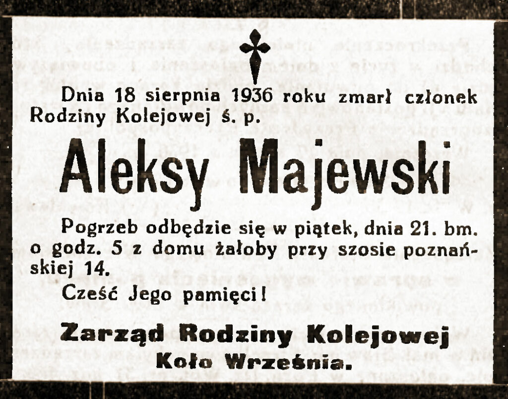 Aleksy Majewski - nekrolog