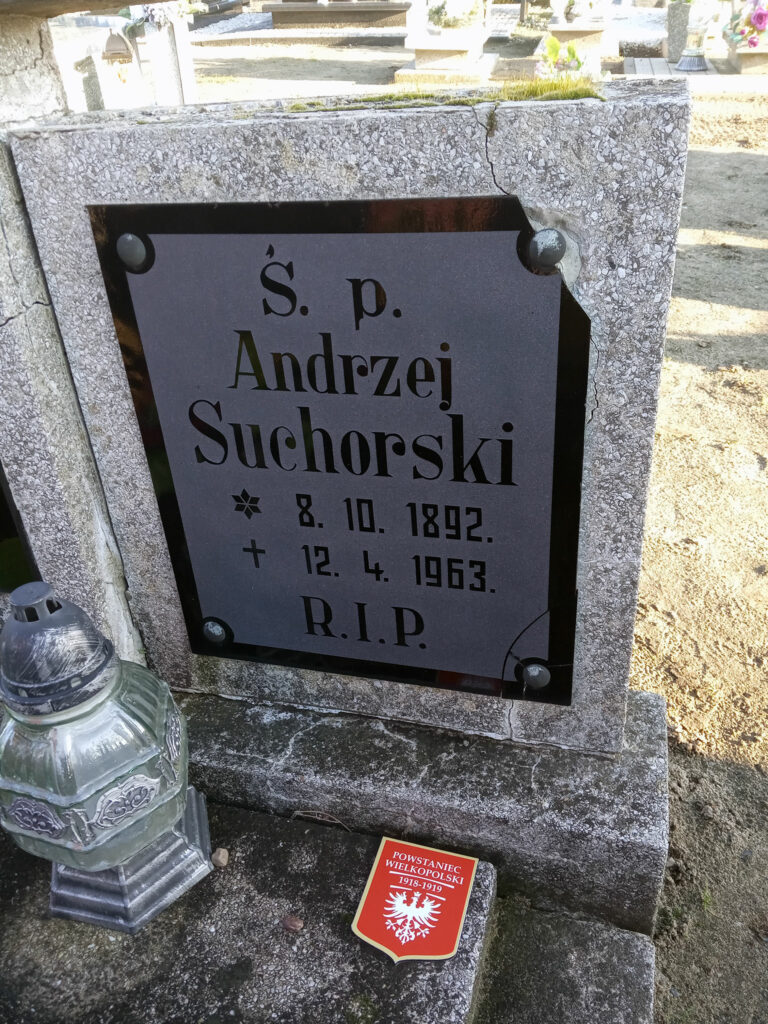 Andrzej Szymon Suchorski - cmentarz w Miłosławiu