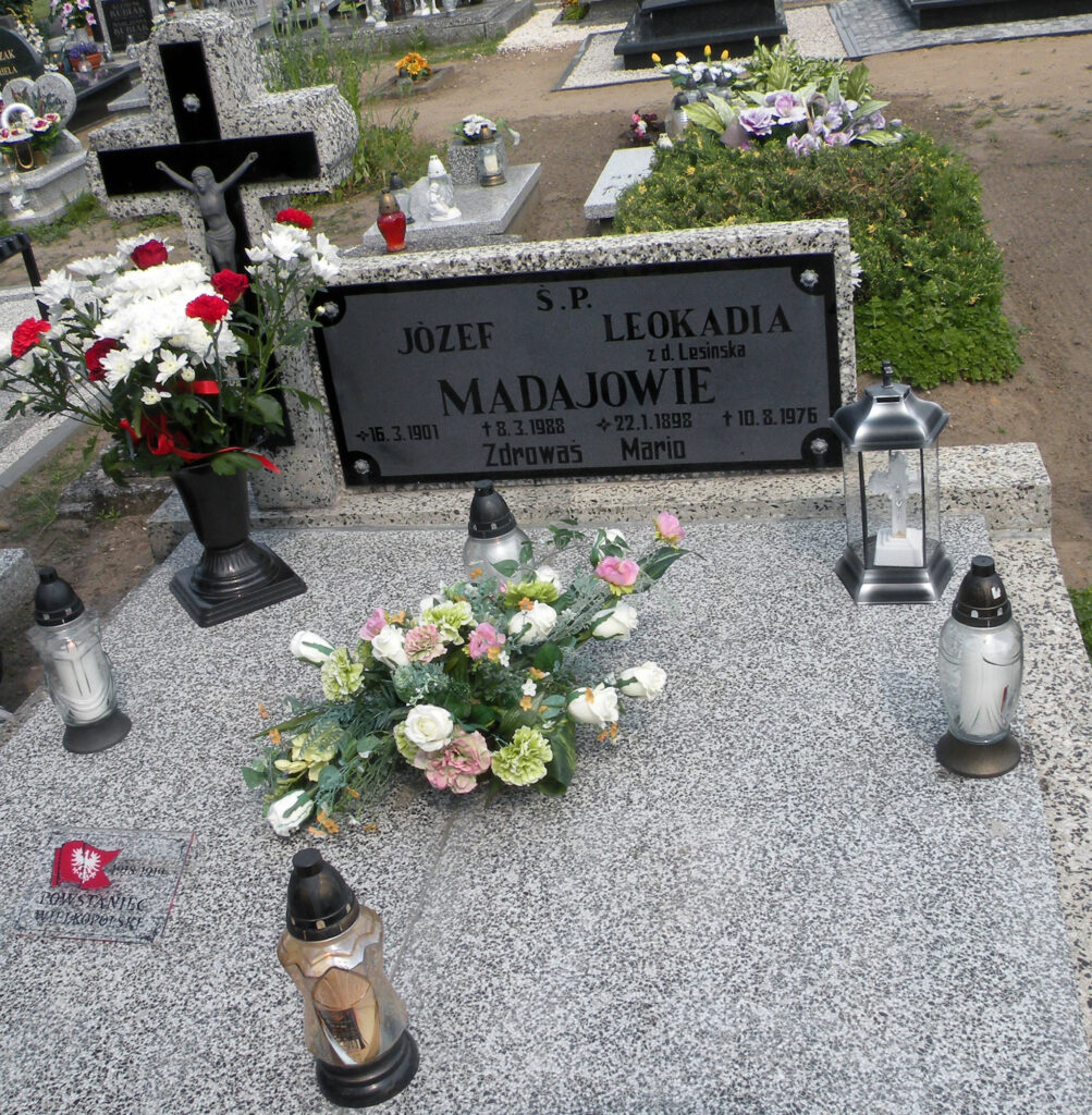 Józef Madaj - cmentarz w Miłosławiu