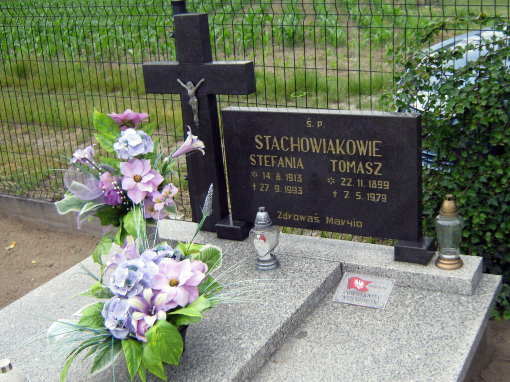 Tomasz Stachowiak - cmentarz w Orzechowie