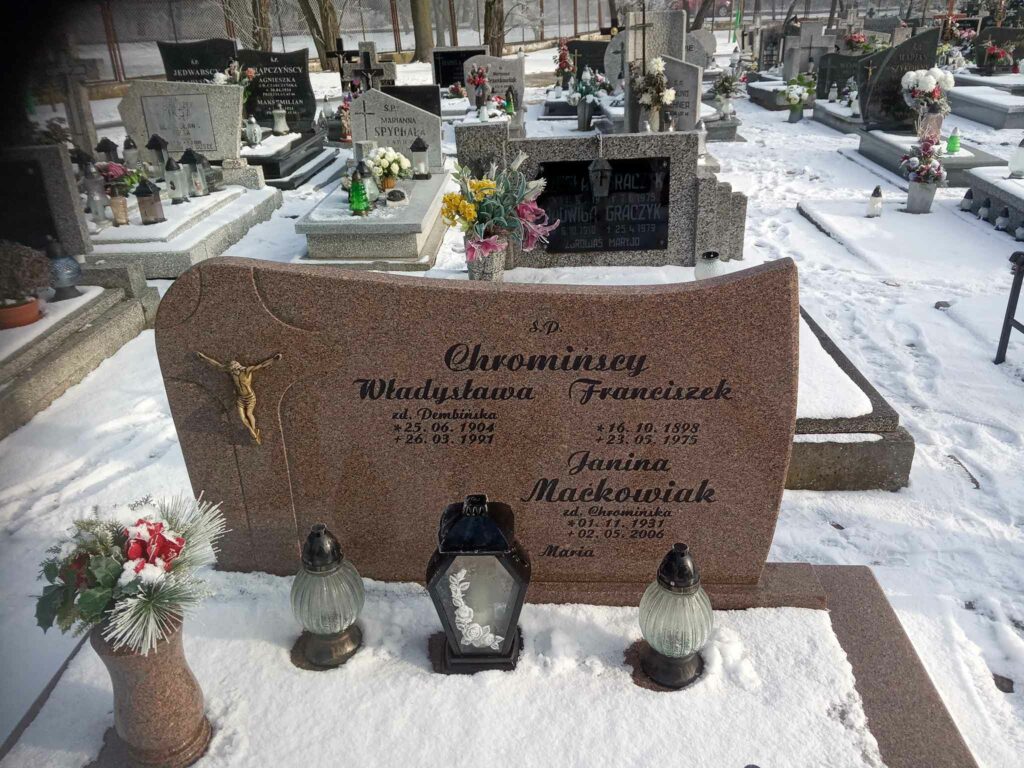 Franciszek Chrominski - cmentarz komunalny we Wrześni (zdjęcie udostępnił Remigiusz Maćkowiak)