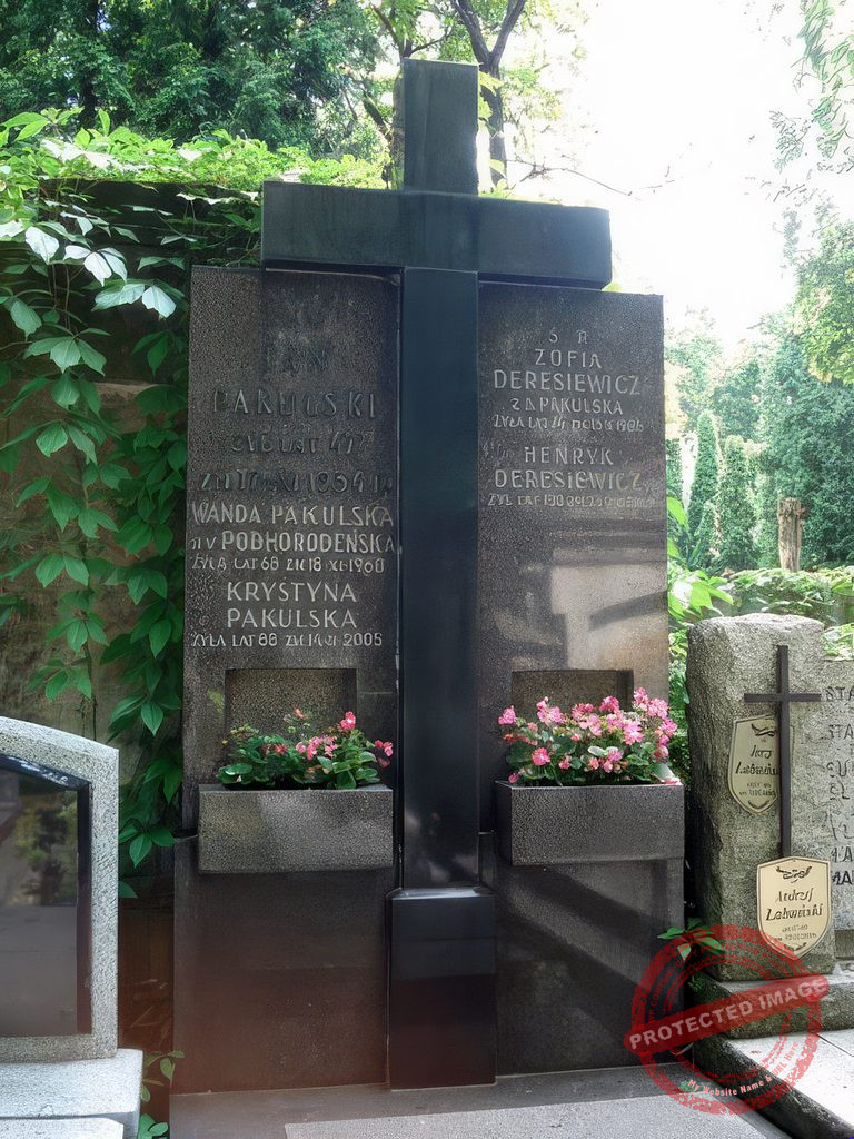 Henryk Deresiewicz - cmentarz na Powązkach w Warszawie