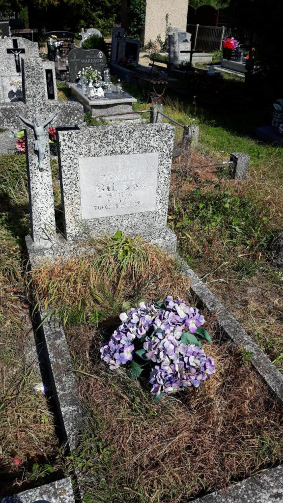 Ignacy Bilski - cmentarz w Ząbkowicach Śląskich
(zdjęcie udostępnił Remigiusz Maćkowiak)
