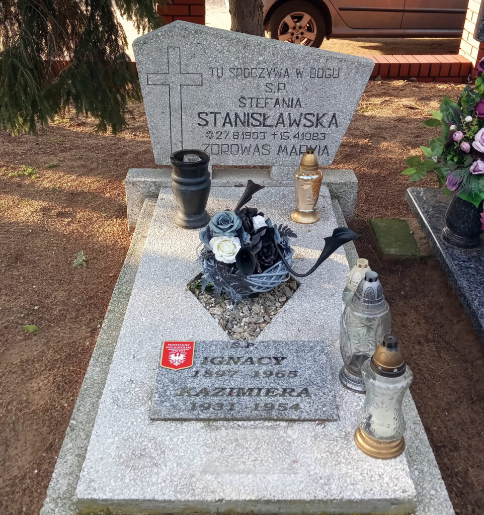 Ignacy Stanisławski - cmentarz w Bardzie
(zdjęcie udostępnił Remigiusz Maćkowiak)
