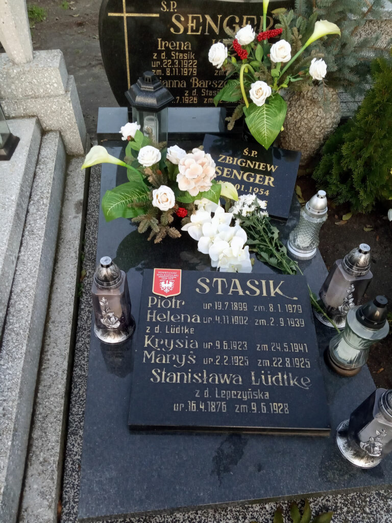 Piotr Stasik - cmentarz parafialny we Wrześni
(zdjęcie udostępnił Remigiusz Maćkowiak)
