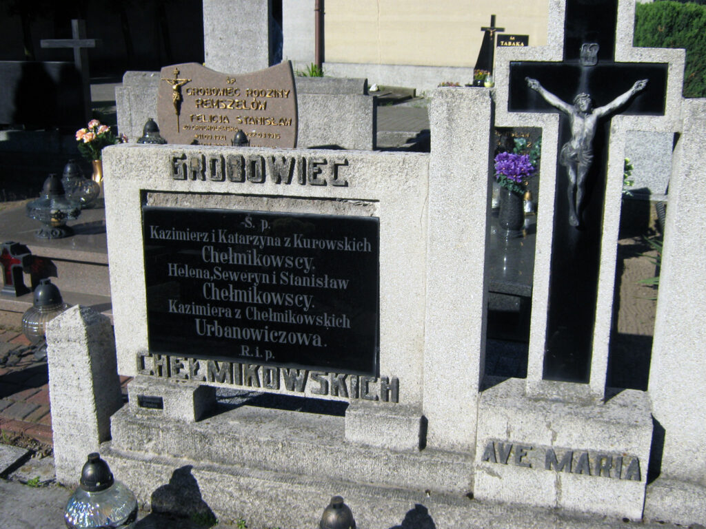 Stanisław Chełmikowski -cmentarz parafialny we Wrześni (zdjęcie Remigiusz Maćkowiak)