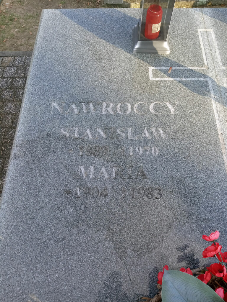 Stanisław Nawrocki - cmentarz komunalny we Wrześni
(zdjęcie udostępnił Remigiusz Maćkowiak)