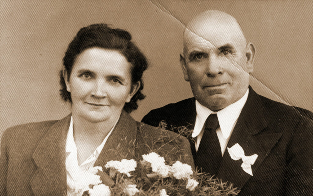 Stanisław Węglewski z drugą żoną Franciszką (zd. Gąsiorowską)
(zdjęcie udostępnił Remigiusz Maćkowiak)