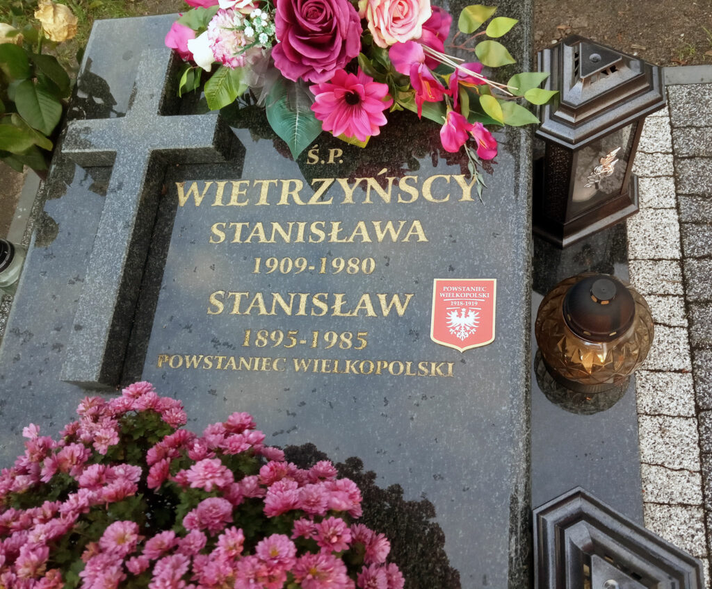 Stanisław Wietrzyński - cmentarz parafialny we Wrześni
(zdjęcie udostępnił Remigiusz Maćkowiak)