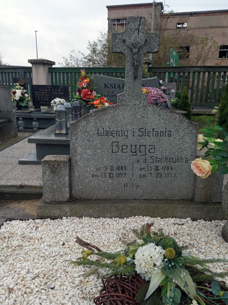 Walenty Beyga - cmentarz parafialny we Wrześni
(zdjęcie udostępnił Remigiusz Maćkowiak)