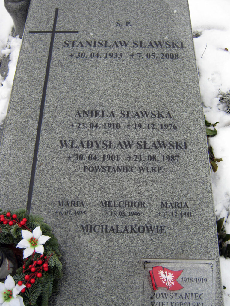 Władysław Sławski - cmentarz parafialny we Wrześni
(zdjęcie udostępnił Remigiusz Maćkowiak)