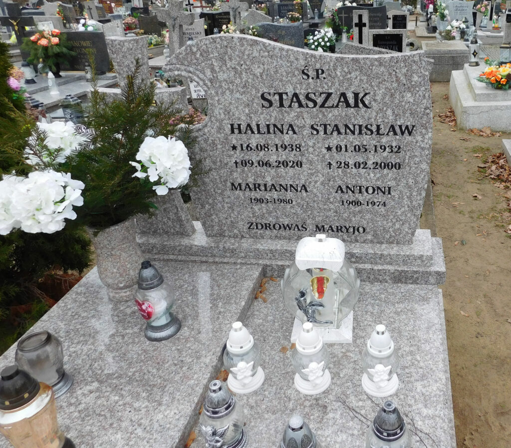 Antoni Staszak - cmentarz komunalny we Wrześni
(zdjęcie udostępnił Remigiusz Maćkowiak)