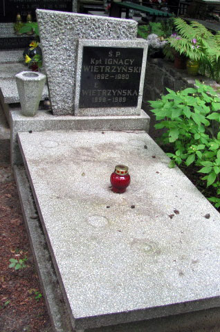 Ignacy Wietrzyński - Cmentarz Witomiński w Gdyni