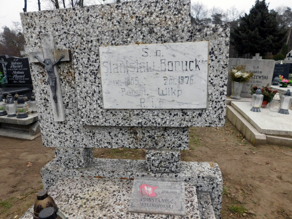 Stanisław Borucki - cmentarz komunalny we Wrześni
(zdjęcie udostępnił Remigiusz Maćkowiak)