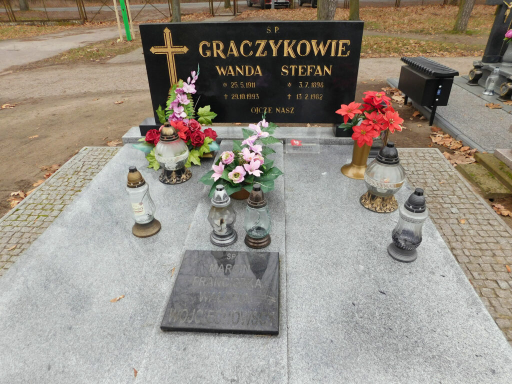 Stefan Graczyk - cmentarz komunalny we Wrześni
(zdjęcie udostępnił Remigiusz Maćkowiak)