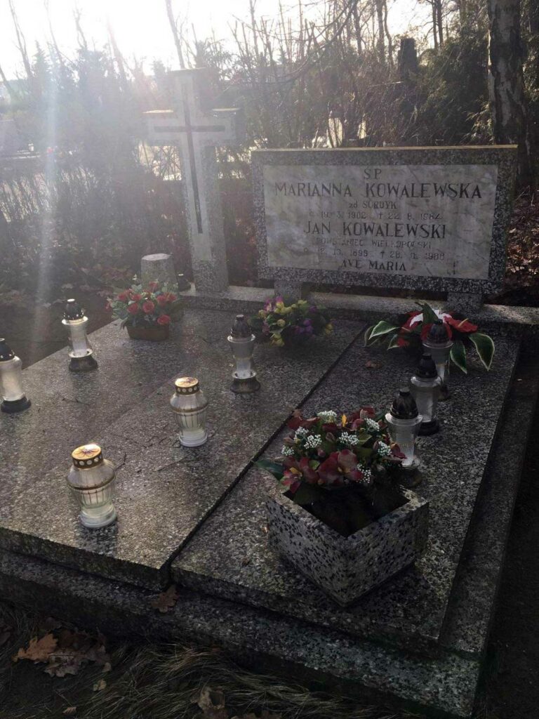 Jan Kowalewski - cmentarz Junikowski w Poznaniu
