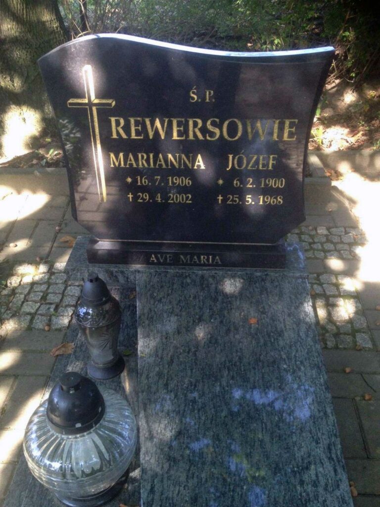 Józef Rewers - cmentarz parafialny Morasko