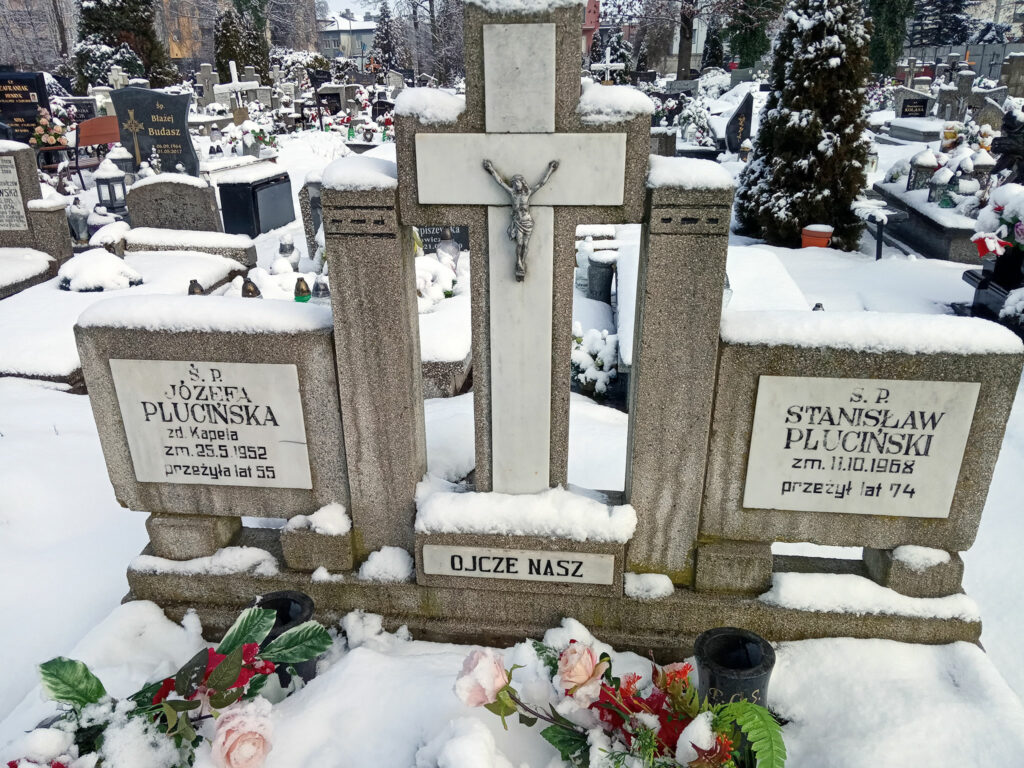Stanisław Pluciński - cmentarz parafialny we Wrześni
(zdjęcie udostępnił Remigiusz Maćkowiak)