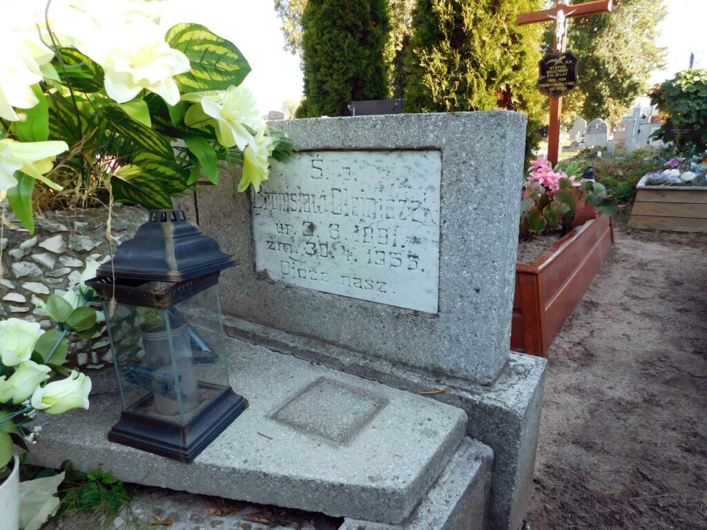Bronisław Olejniczak - cmentarz parafialny we Wrześni (zdjęcie udostępnił Remigiusz Maćkowiak)