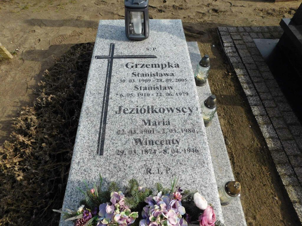 Wincenty Jeziółkowski - cmentarz w Miłosławiu (zdjęcie udostępnił Remigiusz Mackowiak)
