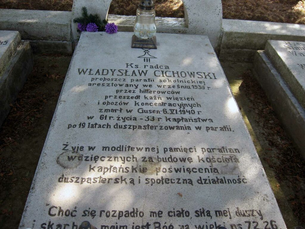 Władysław Cichowski - cmentarz w Sokolnikach