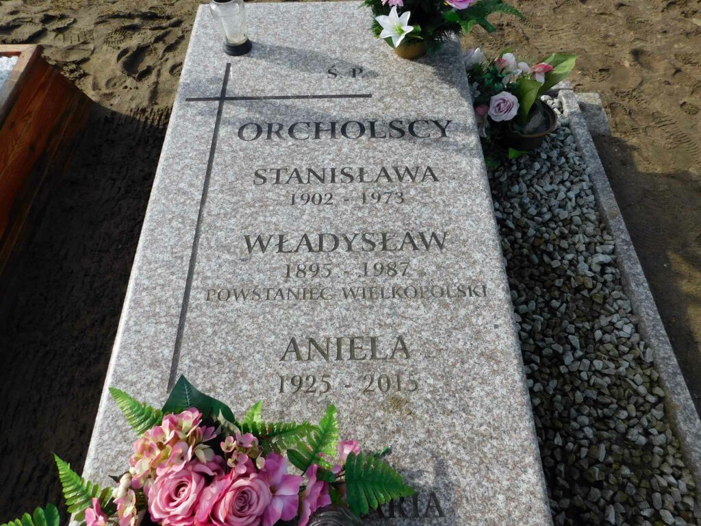 Władysław Orcholski - cmentarz w Miłosławiu (zdjęcie udostępnił Remigiusz Maćkowiak)