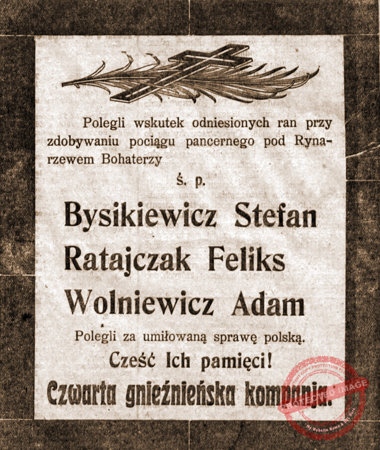 Adam Wolniewicz - Lech nr 45 z 23.02.1919 r.