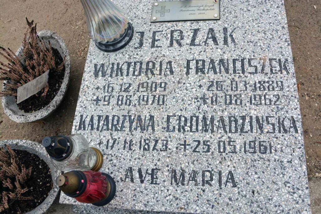 Franciszek Jerzak - cmentarz parafialny w Skokach
