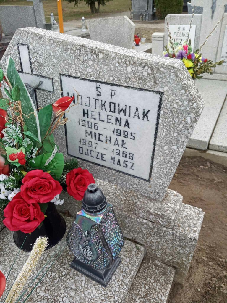 Michał Wojtkowiak - cmentarz parafialny w Opatówku (zdjęcie udostępnił Remigiusz Maćkowiak)