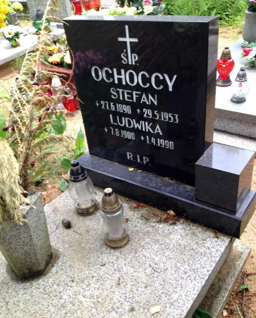 Stafan Ochocki - cmentarz junikowski w Poznaniu