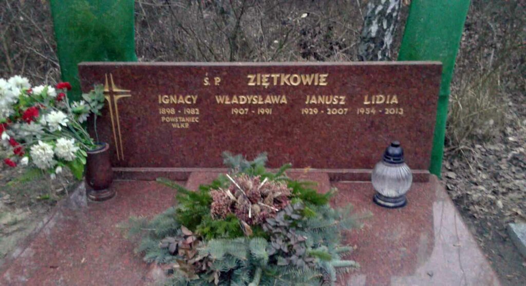 Ignacy Ziętek - cmentarz na Miłostowie w Poznaniu