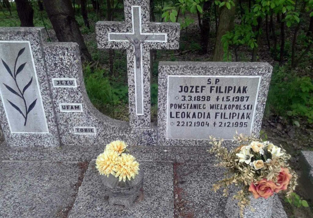 Józef Filipiak - cmentarz na Miłostowie w Poznaniu