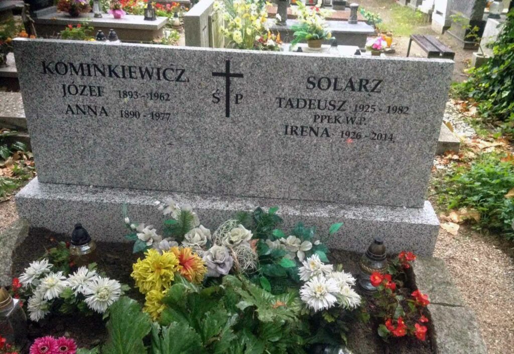 Józef Kominkiewicz - cmentarz górczyński w Poznaniu