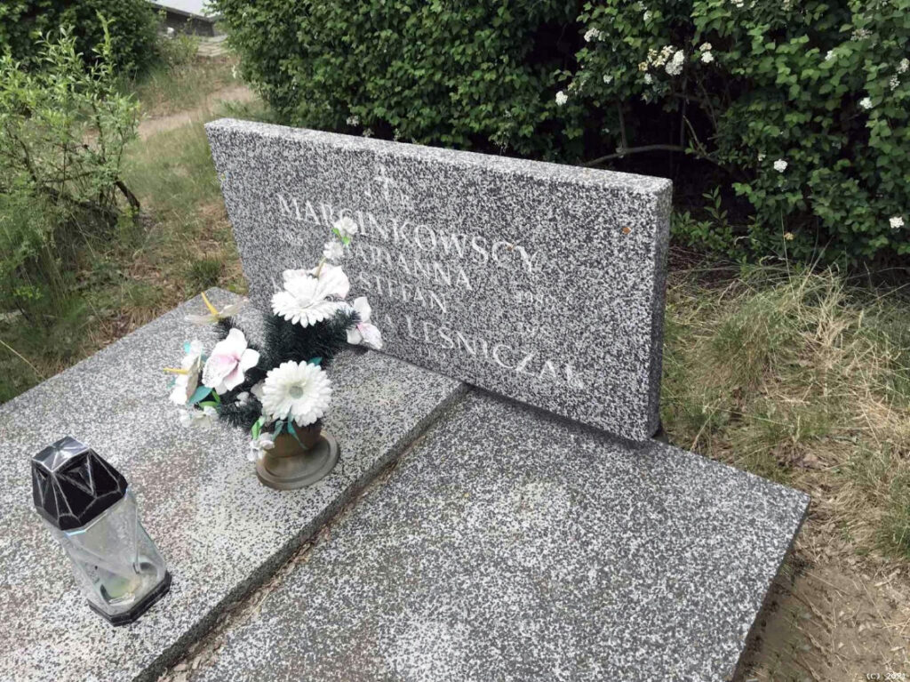 Stefan Marcinkowski - cmentarz Junikowski w Poznaniu