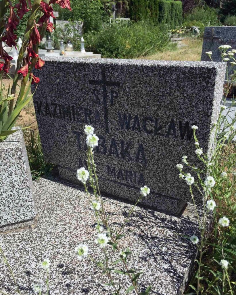Wacław Tabaka - cmentarz junikowski w Poznaniu