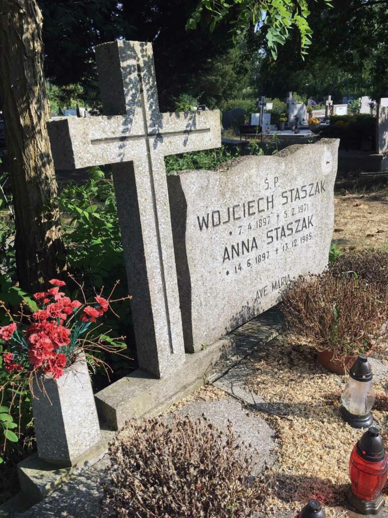 Wojciech Staszak - cmentarz junikowski w Poznaniu