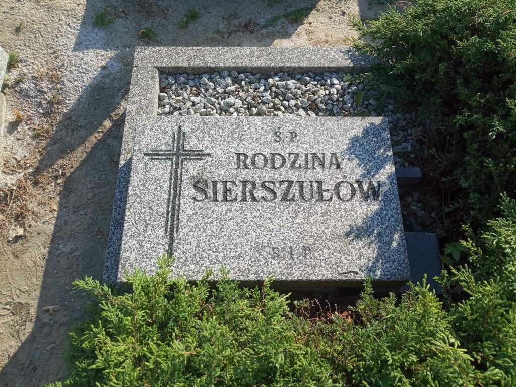 Wacław Sierszuła - cmentarz parafialny we Wrześni (zdjecie udostępnił Remigiusz Maćkowiak)