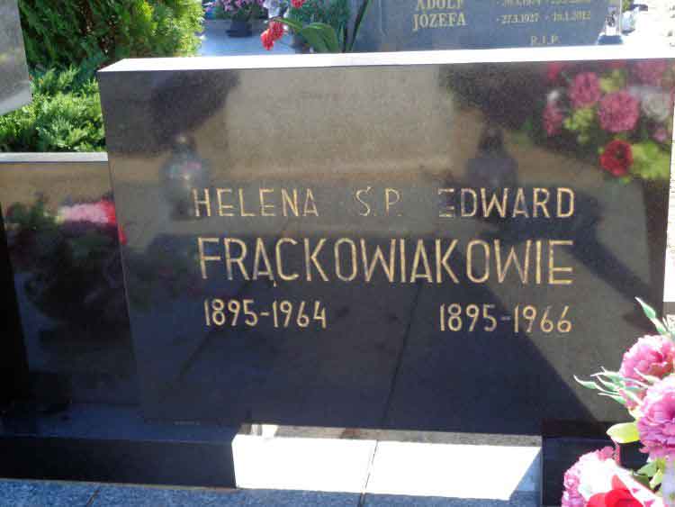Edward Frąckowiak - cmentarz św. Wawrzyńca w Gnieźnie