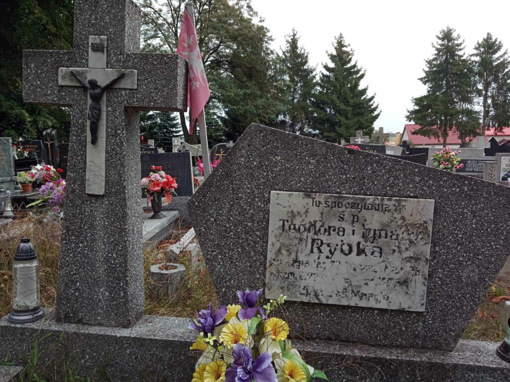 Ignacy Rybka - cmentarz parafialny w Witkowie (zdjęcie udostępnił Remigiusz Maćkowiak)