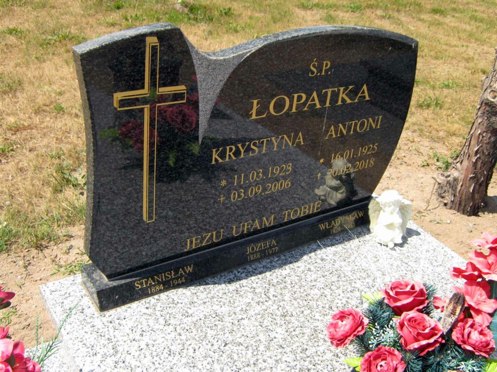 Stanisław Łopatka - cmentarz parafialny w Kaczanowie (zdjęcie udostępnił Remigiusz Maćkowiak)
