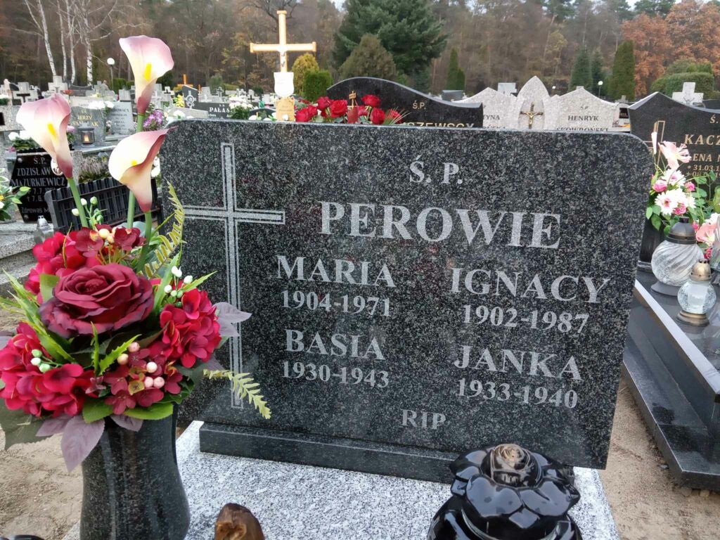 Ignacy Pera - cmentarz komunalny we Wrześni (zdjęcie udostępnił Remigiusz Maćkowiak)