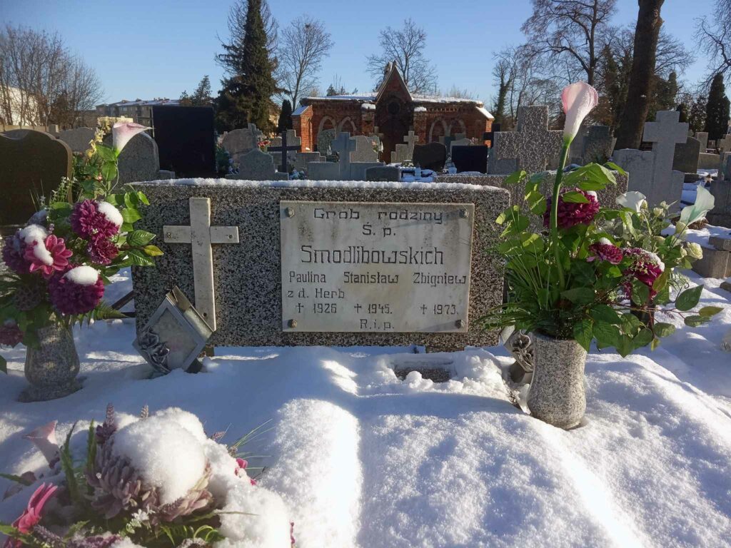 Stanisław Smodlibowski - cmentarz parafialny we Wrześni (zdjęcie udostępnił Remigiusz Maćkowiak)