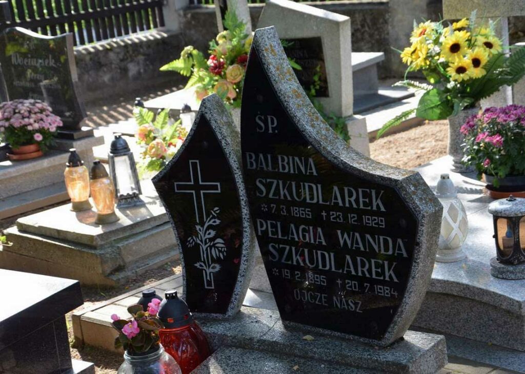 Pelagia Szkudlarek - cmentarz w Kiszkowie