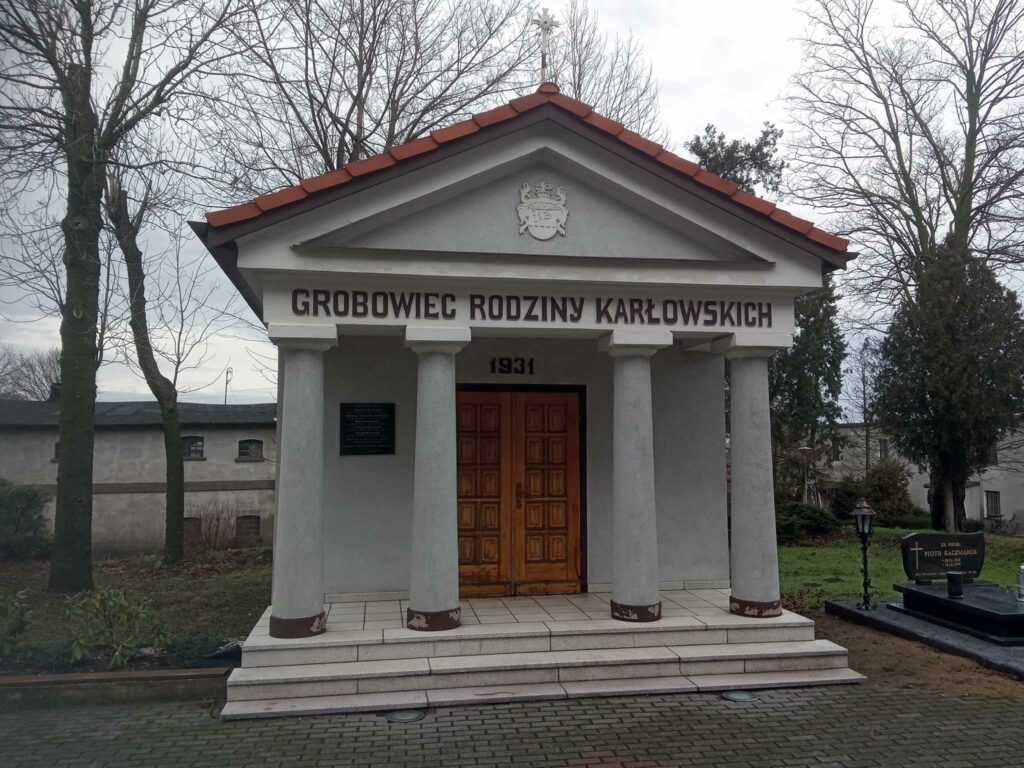 Tadeusz Karłowski - teren przy kościele w Targowej Górce (zdjęcie udostępnił Remigiusz Maćkowiak)