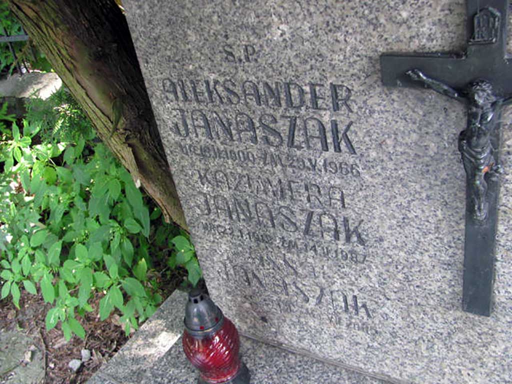 Aleksander Janaszak - cmentarz parafialny Kraków Salwator