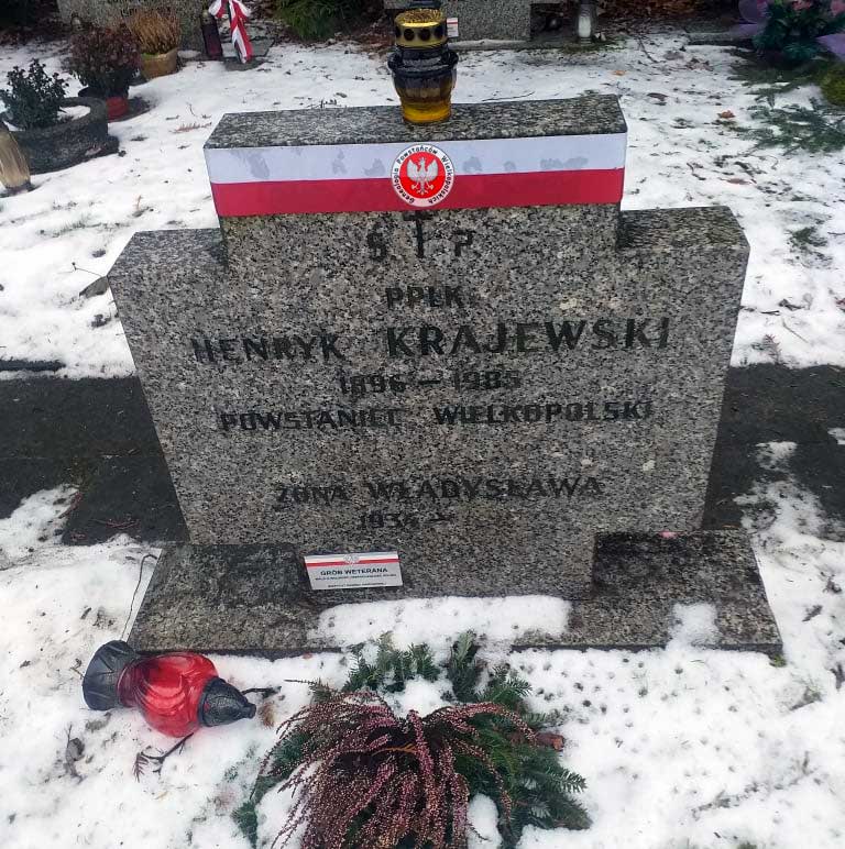 Henryk Krajewski - cmentarz Wojskowy w Warszawie