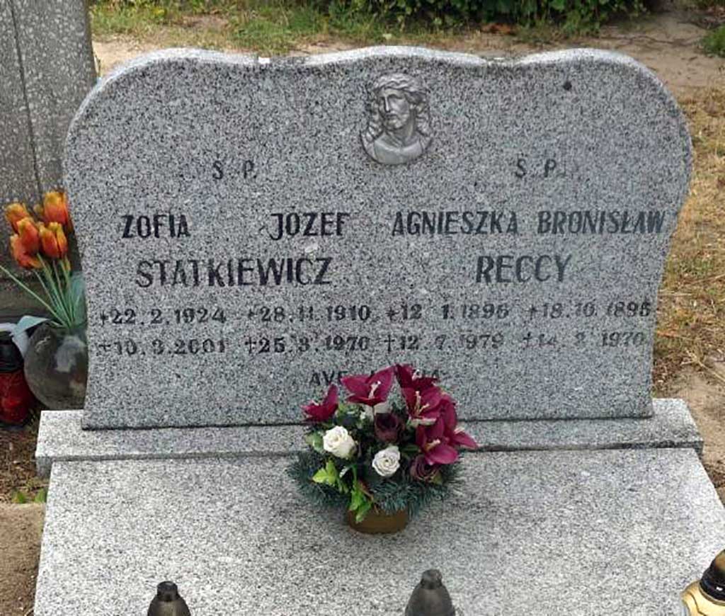 Bronisław Recki - cmentarz komunalny w Świebodzinie