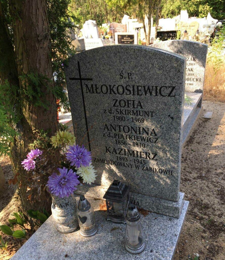 Kazimierz Młokosiewicz - cmentarz Junikowski w Poznaniu