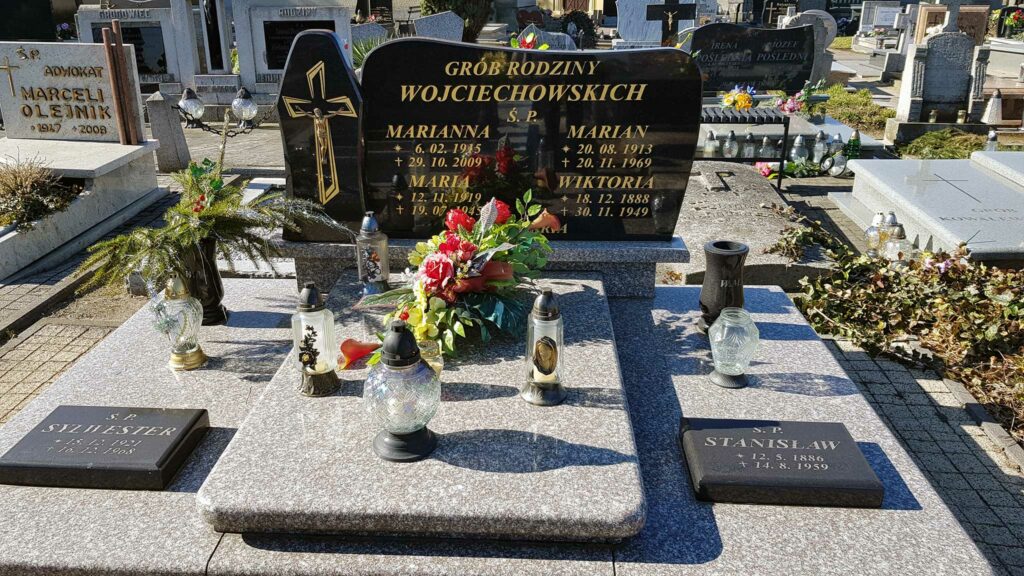 Stanisław Wojciechowski - cmentarz parafialny we Wrześni (zdjęcie udostępniła Hanna Lisiak-Góźdź)