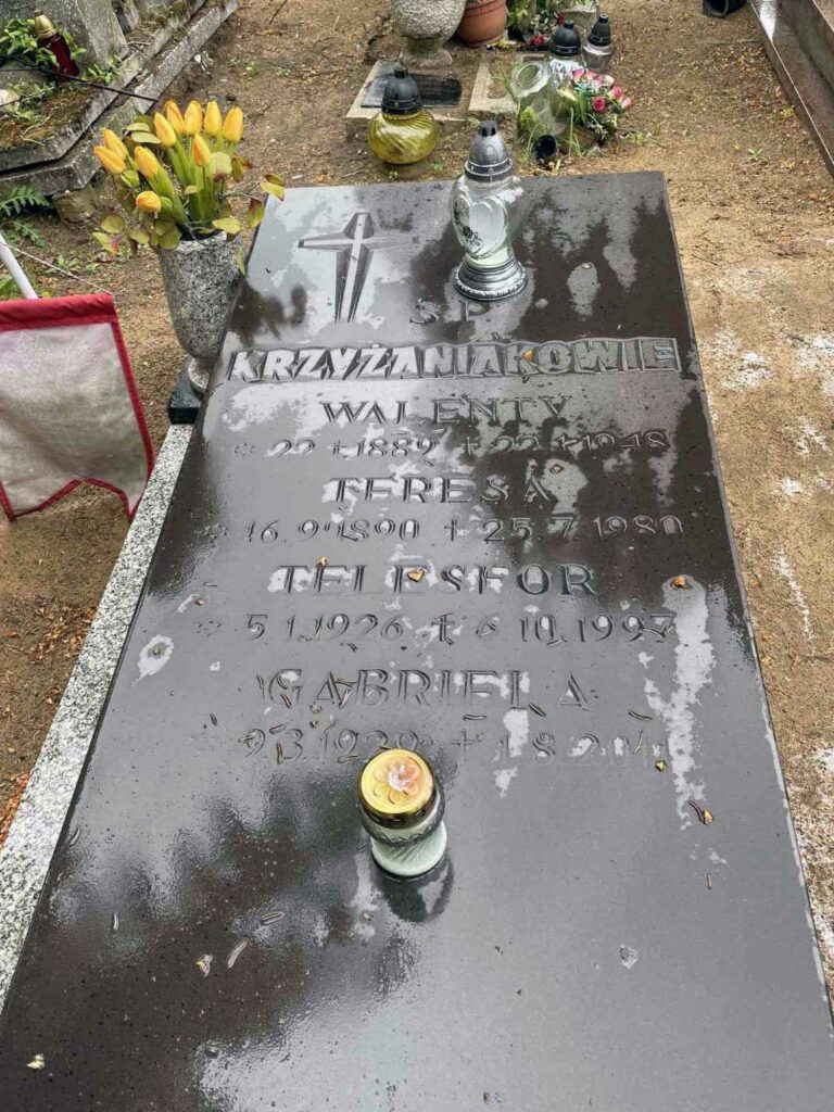 Walenty Krzyżaniak - Cmentarz Junikowski w Poznaniu